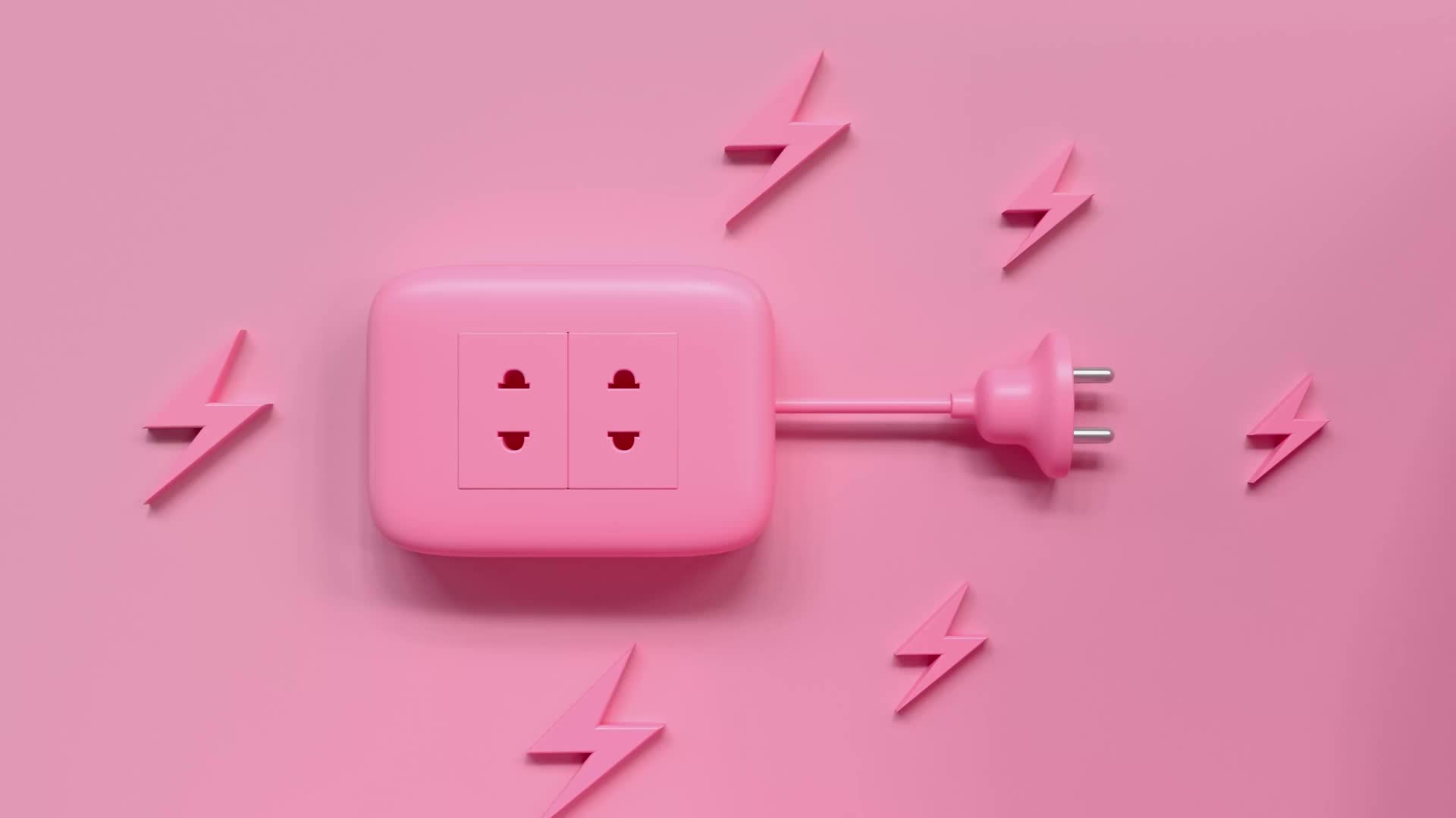 Smart plug connected to power outlet